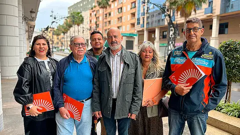 Representantes de Ciudadanos en la Gran V&iacute;a