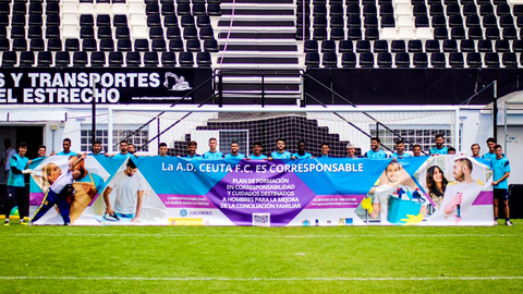La AD Ceuta FC se suma al 'Plan Corresponsables' 