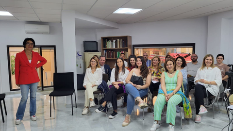 Los farmac&eacute;uticos ceut&iacute;es durante el curso de este jueves