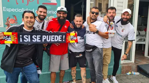La previa de la Ad Ceuta vs Balomp&eacute;dica Linense / Rafa B&aacute;ez