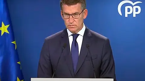 Alberto N&uacute;&ntilde;ez Feij&oacute;o, presidente del Partido Popular