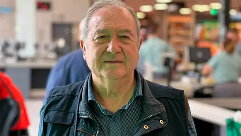 Pedro Mariscal, presidente del Banco de Alimentos / Daniel Hern&aacute;ndez