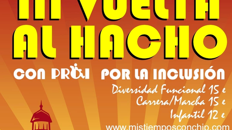 La 'III Vuelta al Hacho' por la inclusi&oacute;n, el 17 de septiembre