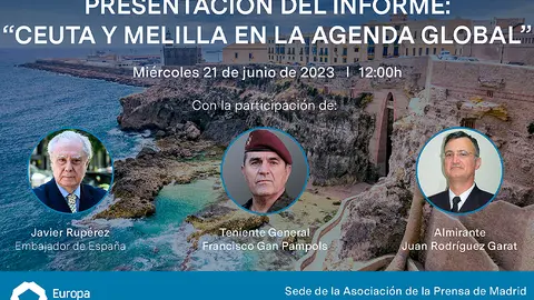 Jornadas 'Ceuta y Melilla en la Agenda Global'