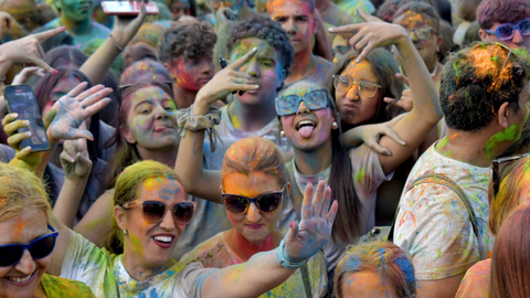 Imagen del Holi Festival del pasado a&ntilde;o/ Archivo