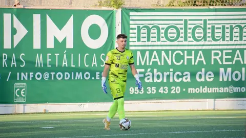 Pedro Garc&iacute;a 'Pery', nuevo portero del filial de la AD Ceuta FC