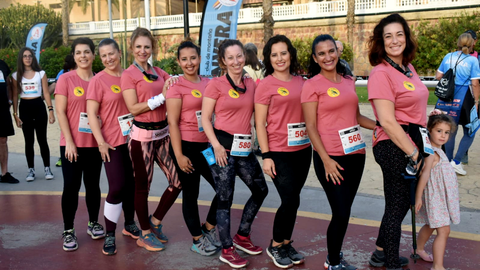 M&aacute;s de 150 deportistas participan en la Marcha Nocturna de Anyera / Rafa B&aacute;ez