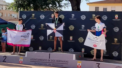 Alejandro L&oacute;pez consigue tres oros en el Campeonato de Andaluc&iacute;a alev&iacute;n y pulveriza varios r&eacute;cords