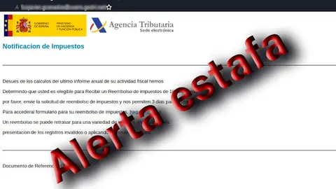 PHISHING AGENCIA TRIBUTARIA 2