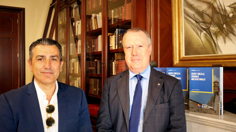 Rontom&eacute; y Echevarr&iacute;a en la presentaci&oacute;n del informe del Observatorio