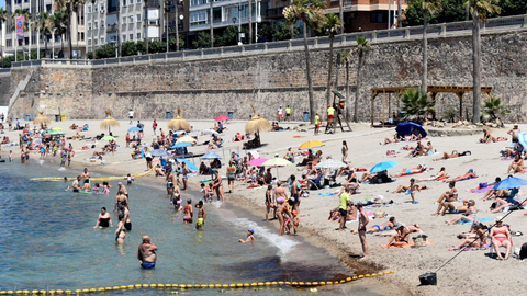 Playa de la Ribera / Archivo