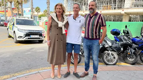  Blanca G&oacute;mez, Miguel Se&ntilde;or y Adil Mohamed 