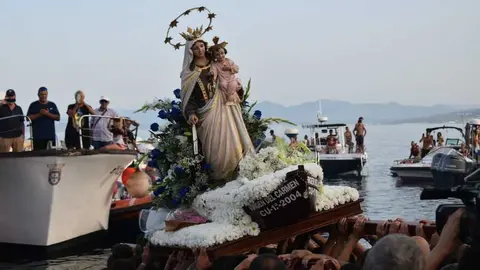 Virgen del Carmen de la Almadraba / Rafa B&aacute;ez