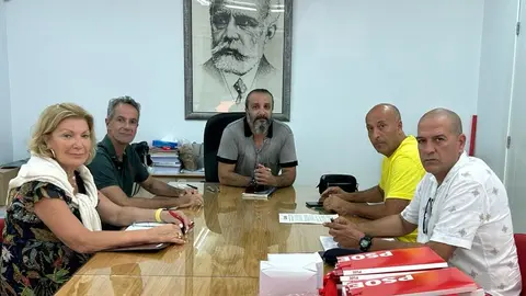 Reuni&oacute;n de AUGC con el PSOE