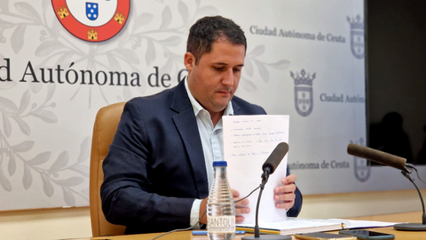 El portavoz del Gobierno durante su comparecencia de este martes / Laura Ortiz
