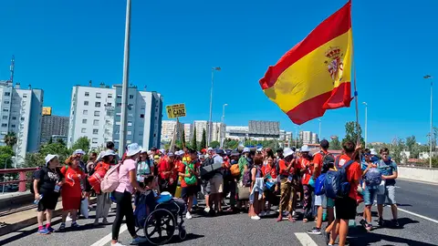 Peregrinos de Ceuta en Lisboa / Carlos Aguirre
