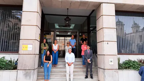 Minuto de silencio en la Delegaci&oacute;n del Gobierno contra la violencia de g&eacute;nero/ Archivo