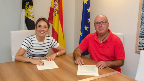 Firma del Convenio entre la Ciudad y la Amargura/ Foto: Ciudad