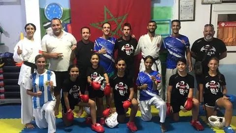Entrenamiento bajo la tutela de Btissam Sadini