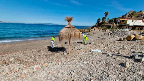 Arreglo de la Playa de San Amaro