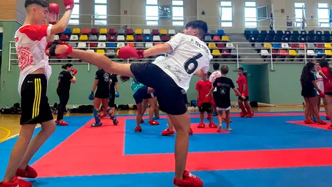 Jornada de kumite en el Guillermo Molina / ICD