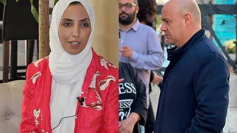Fatima Hamed y Juan Guti&eacute;rrez