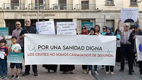 Manifestaci&oacute;n por una Sanidad digna / archivo
