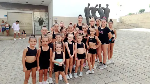 Exhibici&oacute;n de Gimnasia R&iacute;tmica / C&eacute;sar Mart&iacute;n