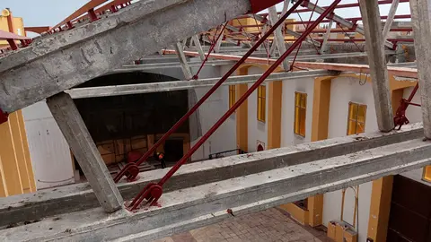 Obras en la Iglesia de San Jos&eacute; / &Aacute;rchivo