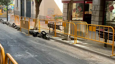 Obras en la Calle Cervantes / Daniel Hern&aacute;ndez
