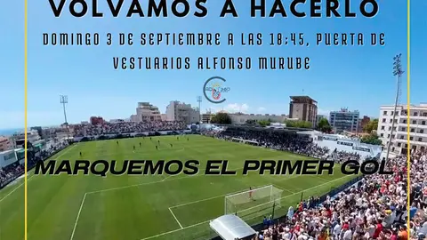 Convocatoria a la afici&oacute;n