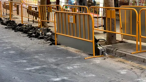 Obras en la Calle Cervantes / Daniel Hern&aacute;ndez