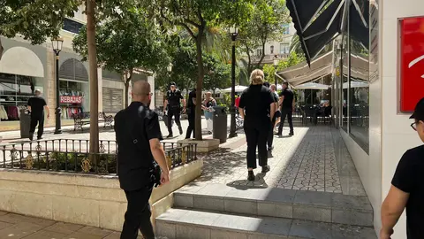 Amenaza de bomba en la Plaza Espa&ntilde;a / Daniel Hern&aacute;ndez