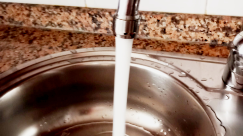 Agua en un hogar/ Archivo