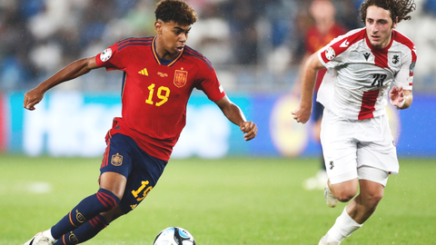 Lamine Yamal, estrella de la Selecci&oacute;n Espa&ntilde;ola y del FC Barcelona. Foto: Se F&uacute;tbol
