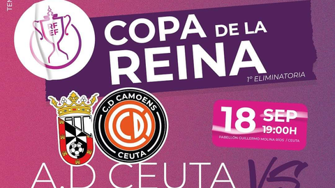 AD Ceuta FC - CD Camoens_ el derbi caballa en la Copa de la Reina ya tiene horario (1)