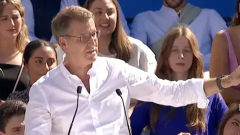 Alberto N&uacute;&ntilde;ez Feij&oacute;o, presidente del PP/ Archivo