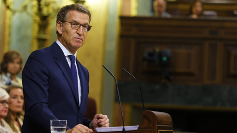 Alberto N&uacute;&ntilde;ez Feij&oacute;o, presidente del PP/ Archivo