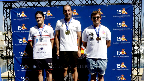 Nacho Gait&aacute;n, bronce en la Copa de Espa&ntilde;a de nataci&oacute;n en aguas abiertas 