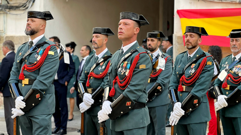 La Guardia Civil ha celebrado este mi&eacute;rcoles los actos en honor a su Patrona, la Virgen del Pilar / Daniel Hern&aacute;ndez