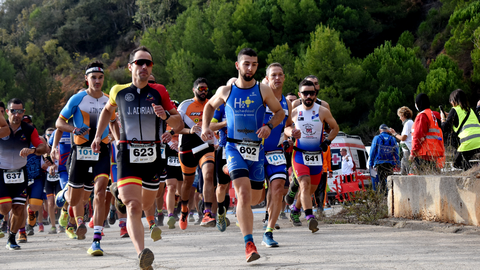 Duatl&oacute;n celebrado en la pista de 'La Lastra' en ediciones anteriores.
