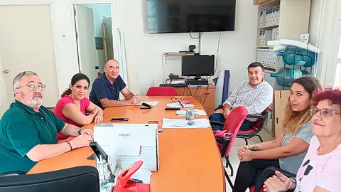 Reuni&oacute;n de CCOO con el Imserso