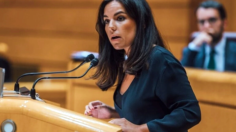 Pepa Mill&aacute;n, portavoz de VOX en el Congreso