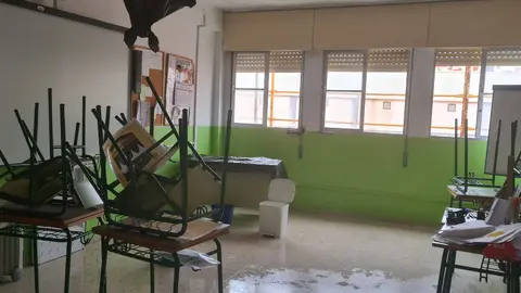 Estado de las clases/ Cedida