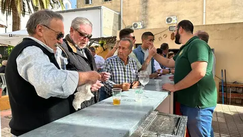 Los rocieros ceut&iacute;es, en una de sus m&uacute;ltiples actividades/ Archivo