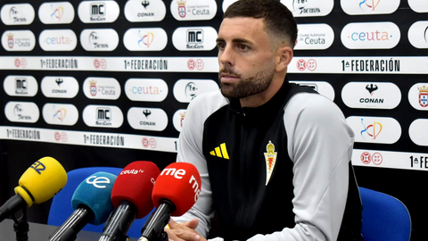 Rodri R&iacute;os en su vuelta al Murube como jugador del Real Murcia
