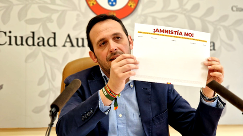 Juan Sergio Redondo, portavoz de Vox / Laura Ortiz