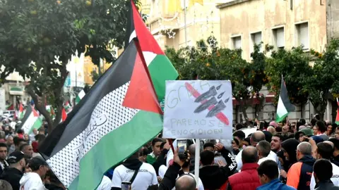 Manifestaci&oacute;n Ceuta con Palestina / Archivo