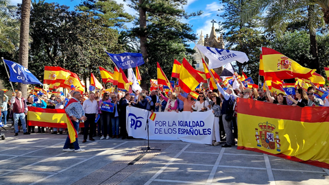Manifestaci&oacute;n del Partido Popular en contra de la Amnist&iacute;a y por la igualdad de los espa&ntilde;oles(9)