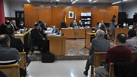  Vista general de la sala donde se sigue el juicio de Emvicesa. 